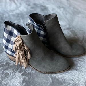 Jolimal Suede Tassel Boots Size 10